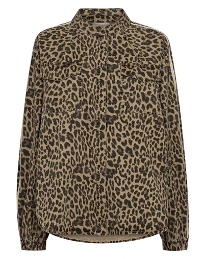 Gossia - BasmaGo Jull Skjorte - Leopard Print